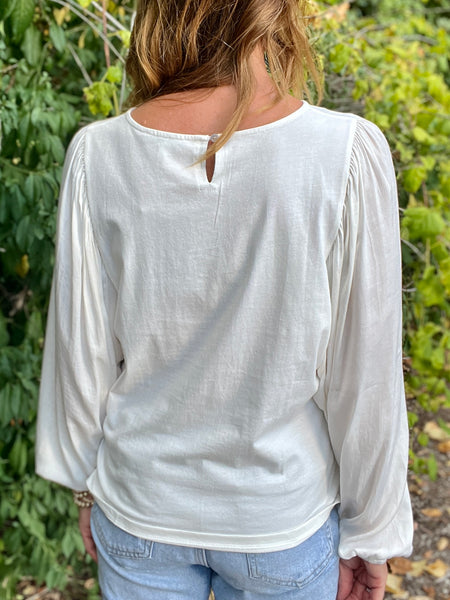 トップス BLAMINK COTTON SILK DOLMAN SLEEVE BLOUSE Silky Sleeve Dolman Top – Never Enough BOUTIQUE