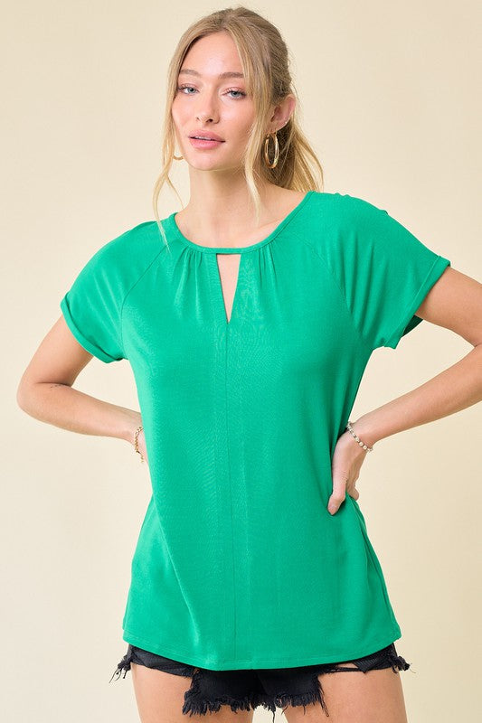 Kelly Cuff Sleeve Top - SALE