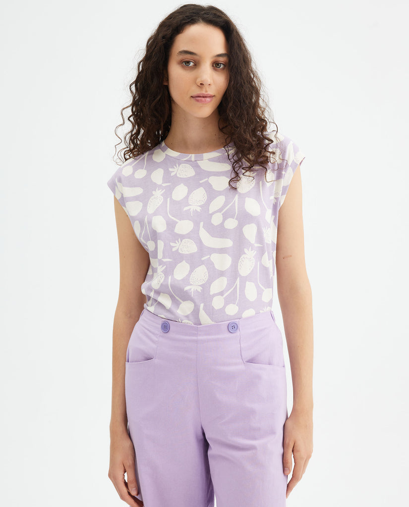 Summer Print Boxy Tee - SALE