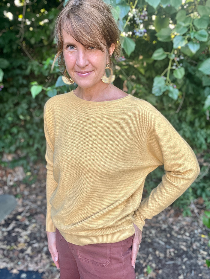 Waffle Knit Sweater