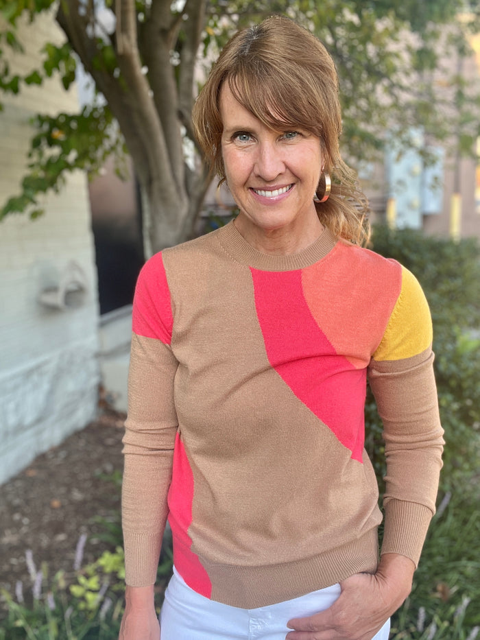 Sunset Stripe Sweater