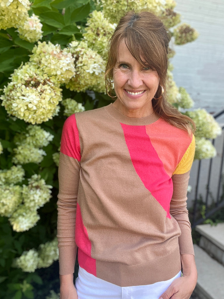 Sunset Stripe Sweater
