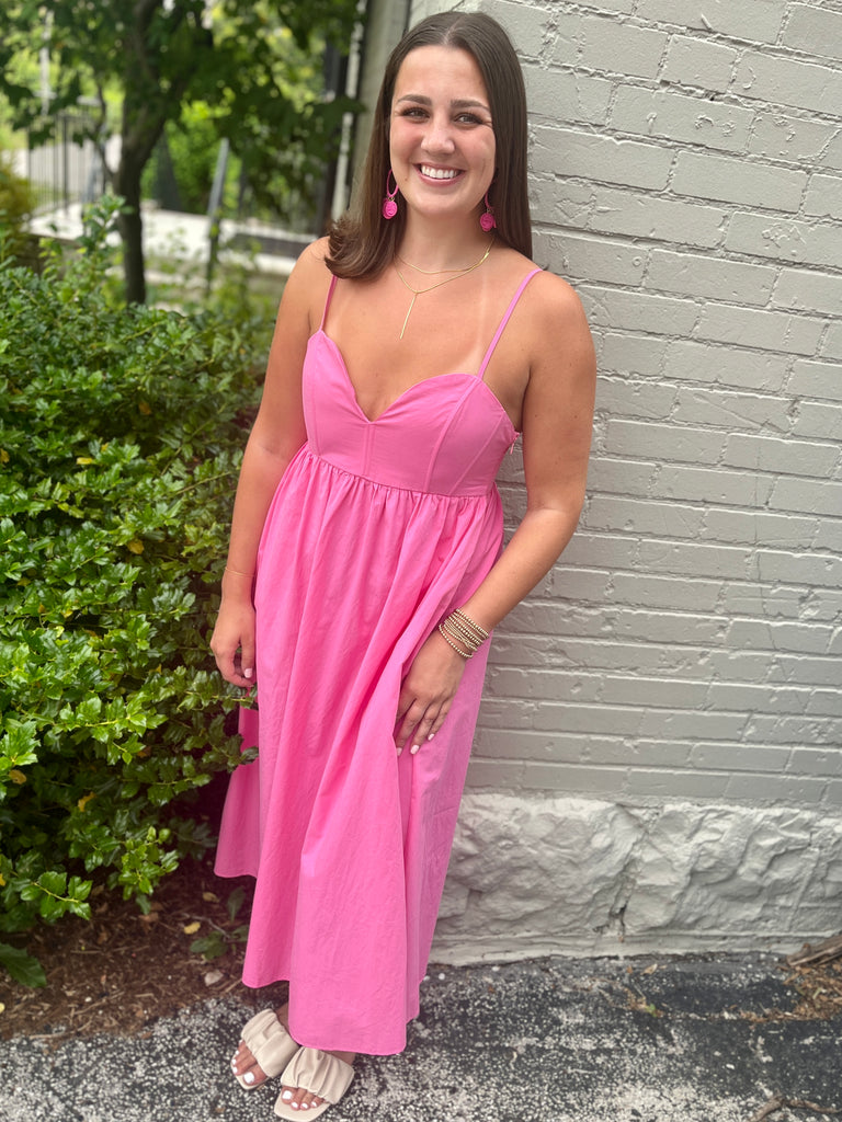 Sweetheart Neckline Maxi Dress - SALE