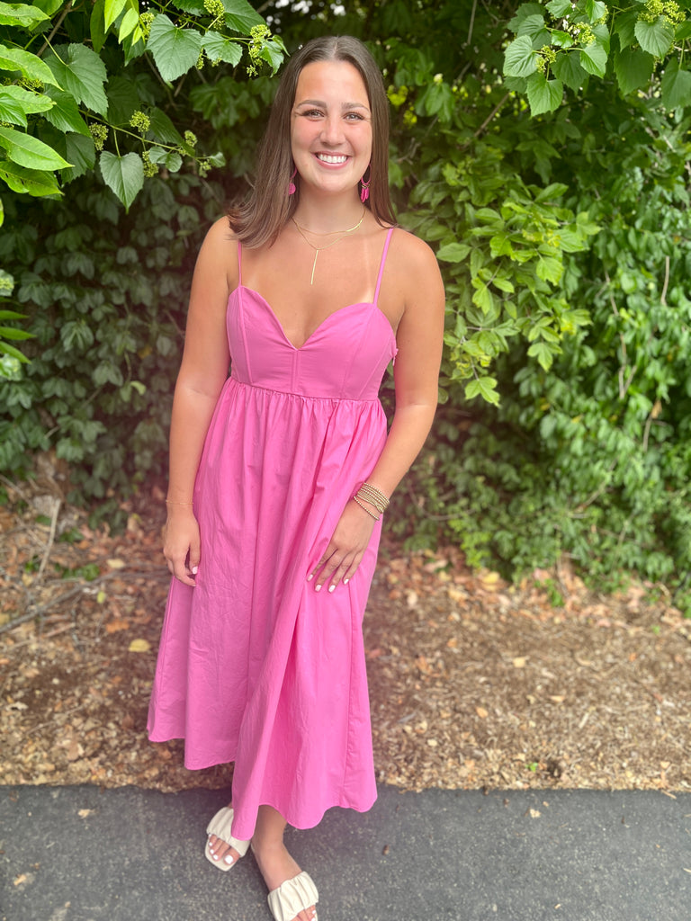 Sweetheart Neckline Maxi Dress - SALE