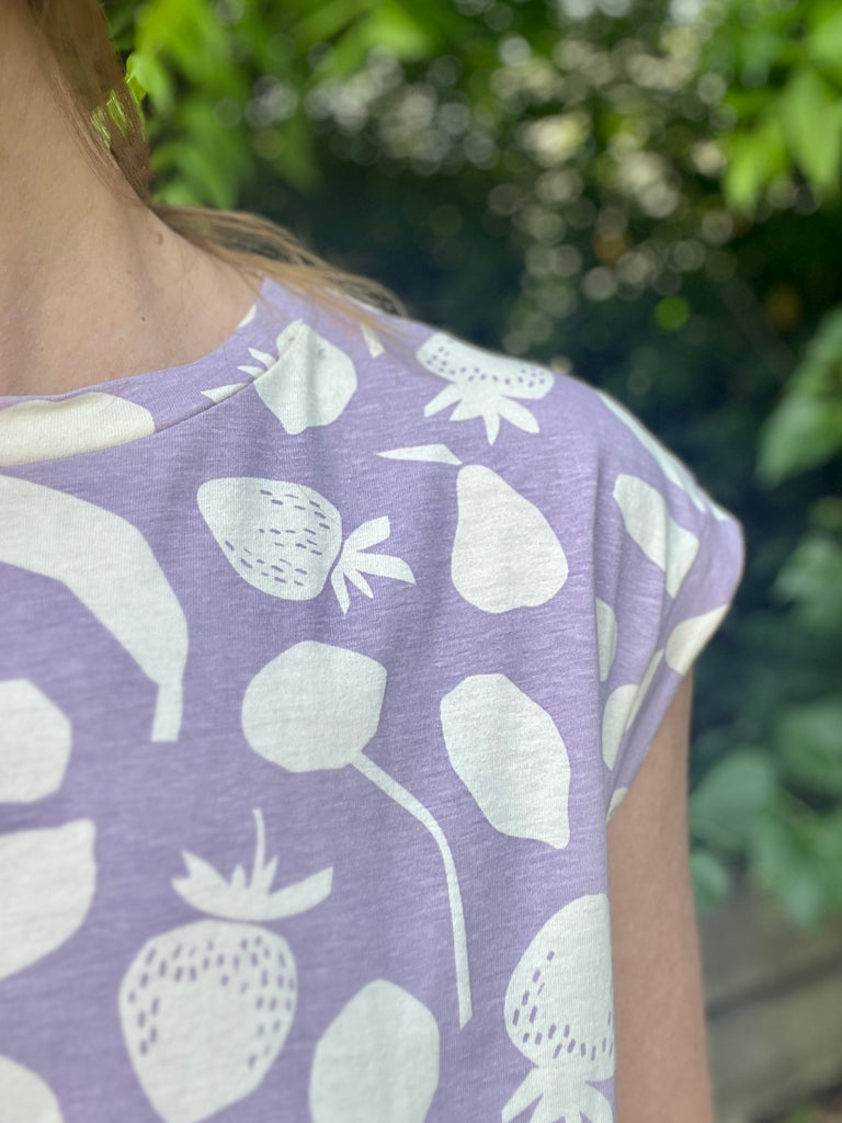 Summer Print Boxy Tee - SALE