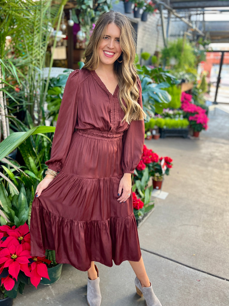 Mini Ruffled Maxi Dress