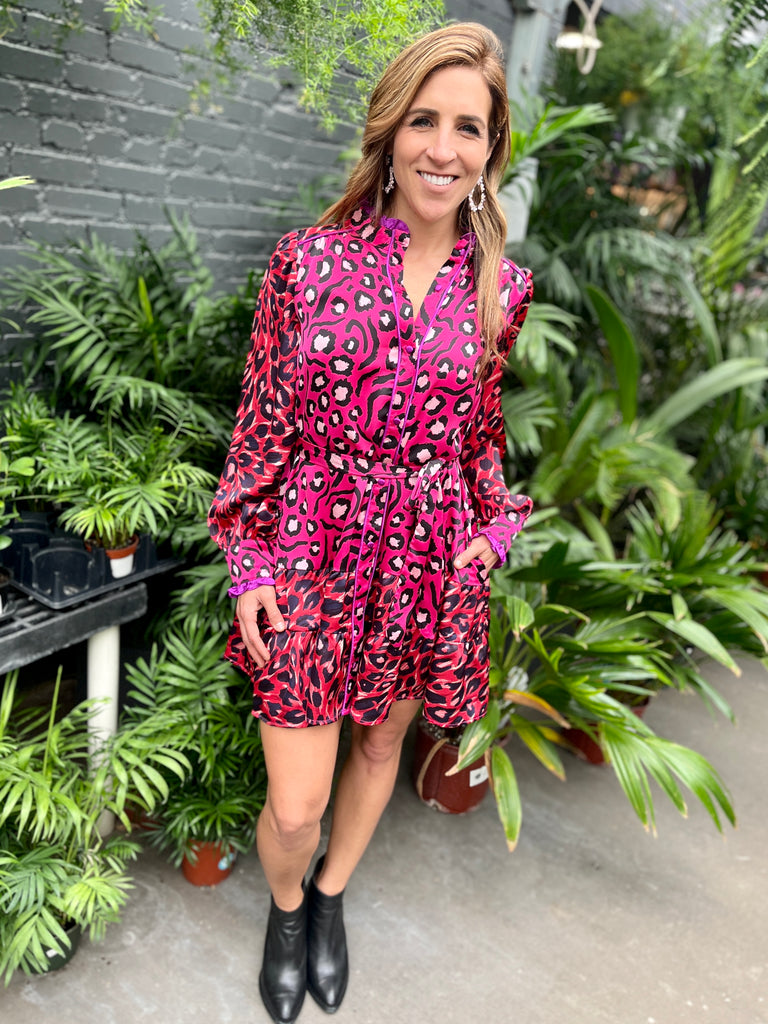 Loud Leopard Spot Dress