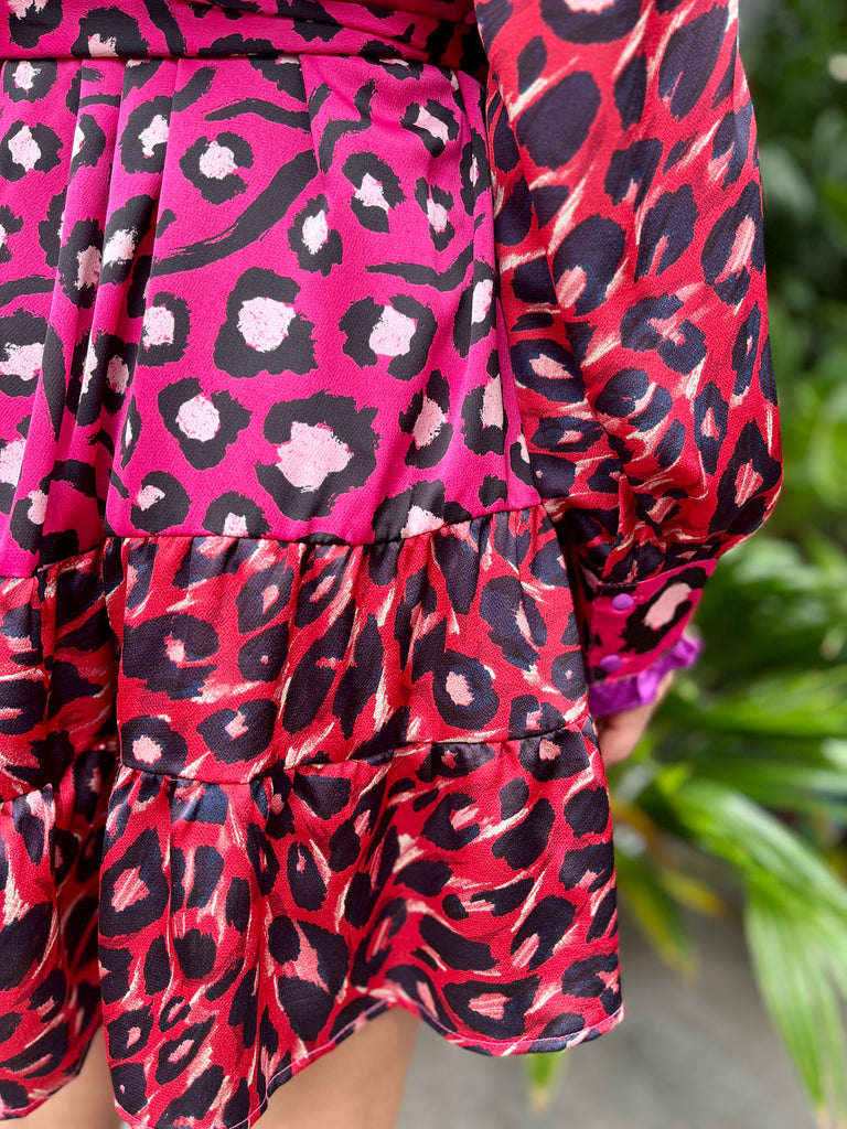 Loud Leopard Spot Dress